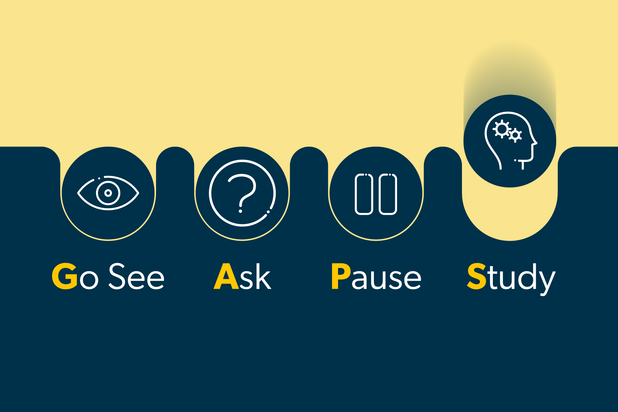 Closing the GAPS for Improvement: Go See, Ask, Pause, Study