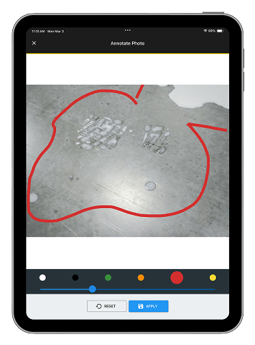 Coach app on tablet