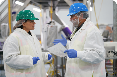 Food manufacturing professionals participating in practical SQF Edition 10 transition training